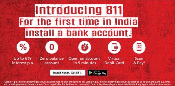 Kotak Mahindra Account Registration Project